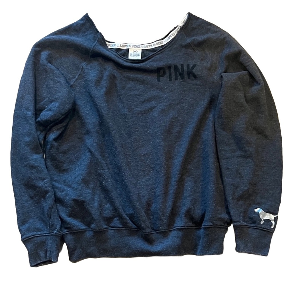 Victoria's Secret Black Crew Neck Sweater